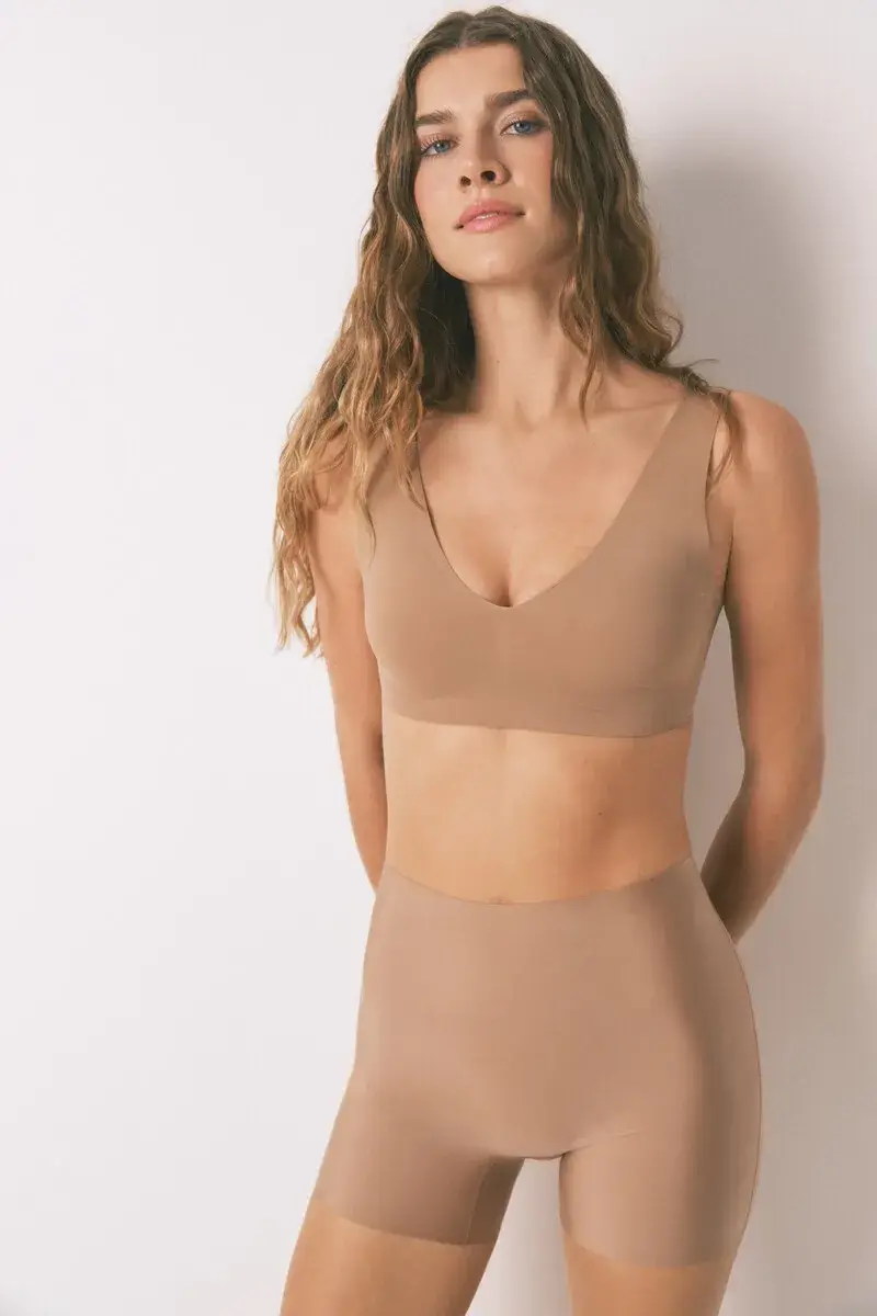Clean cut toffee inner shorts