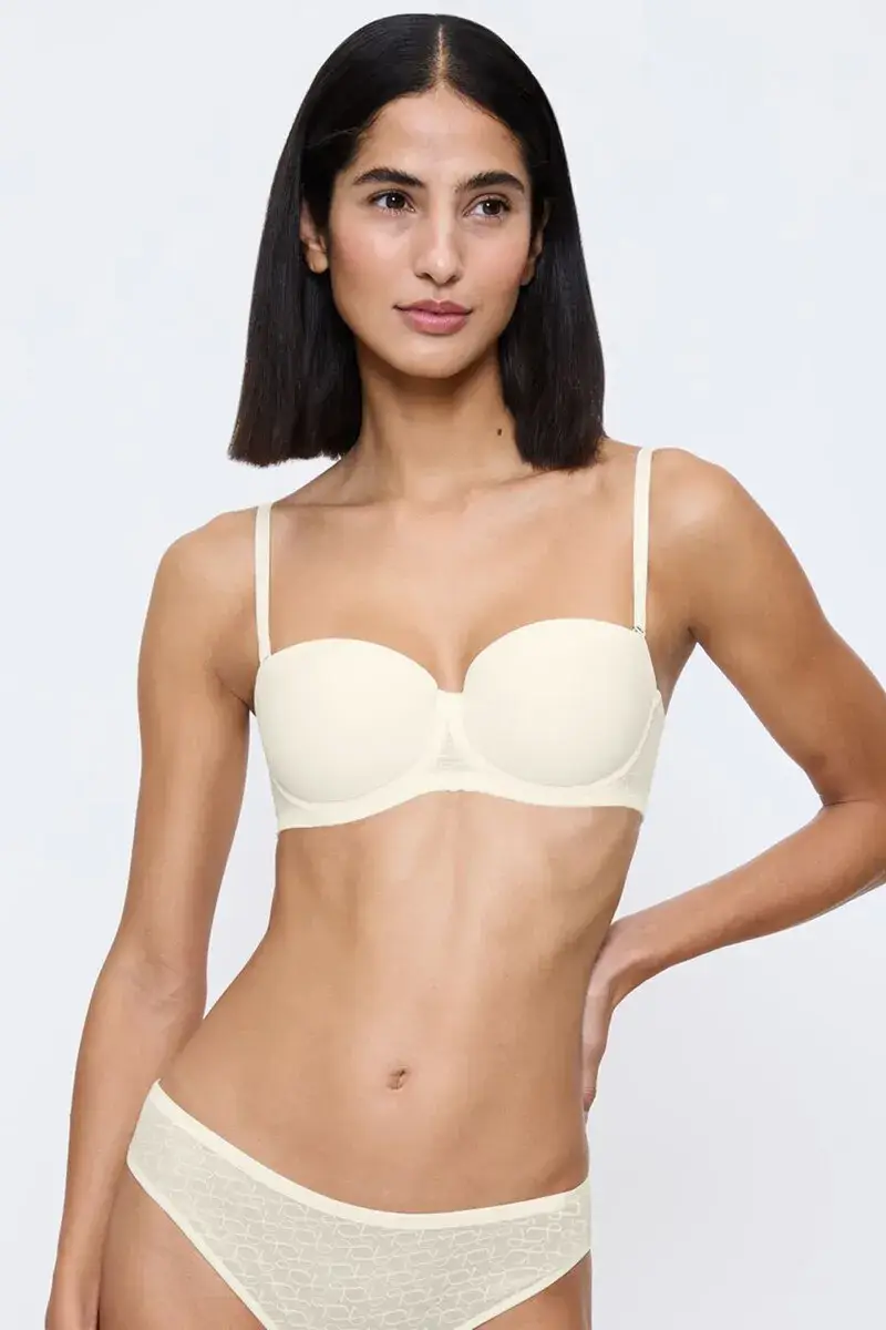 Underwire Bra with Removable Straps
